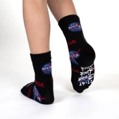 Math, NASA And Rockets Kids Socks -Good Luck Sock Store 10060 NASA v3