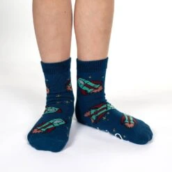 Math, NASA And Rockets Kids Socks -Good Luck Sock Store 10060 Rockets v2