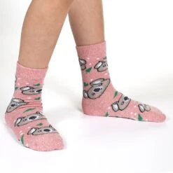 Cats, Koala And Octopus Kids Socks 7 Cats, Koala And Octopus Kids Socks -Good Luck Sock Store 10070 Koala v3