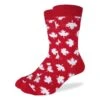 Men's Big & Tall Canada Maple Leaf Socks