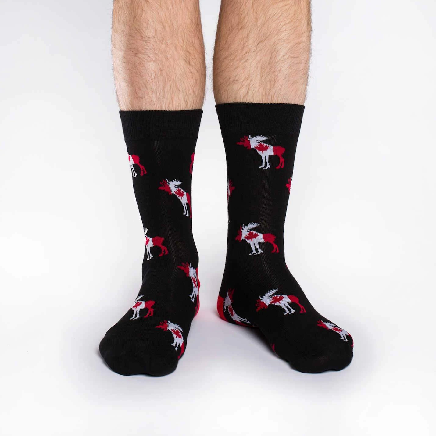 Men's Big & Tall Canada Moose Socks 2 Men's Big & Tall Canada Moose Socks - Image 2