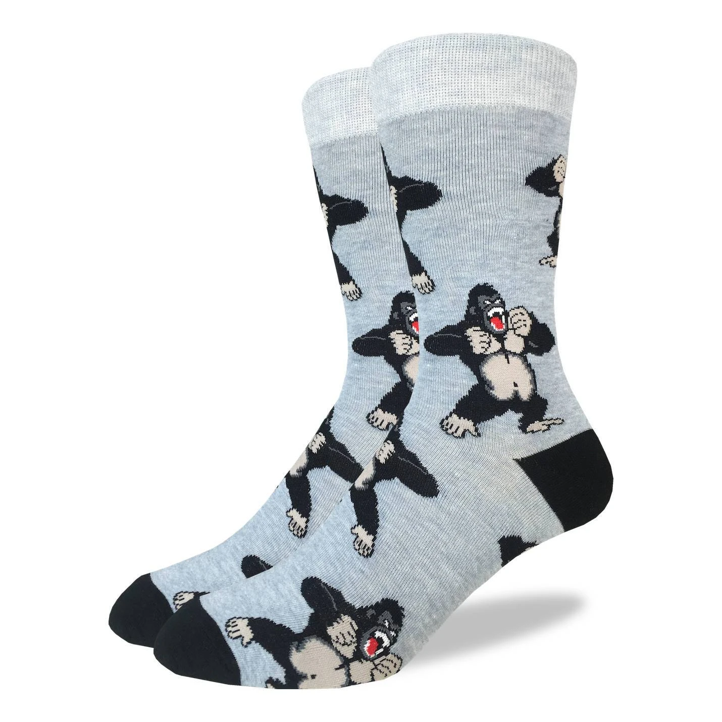 Men's Big & Tall Gorilla Socks 1 Men's Big & Tall Gorilla Socks