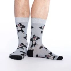 Men's Big & Tall Gorilla Socks 3 Men's Big & Tall Gorilla Socks -Good Luck Sock Store 1303 Good Luck Sock Gorilla Socks v2