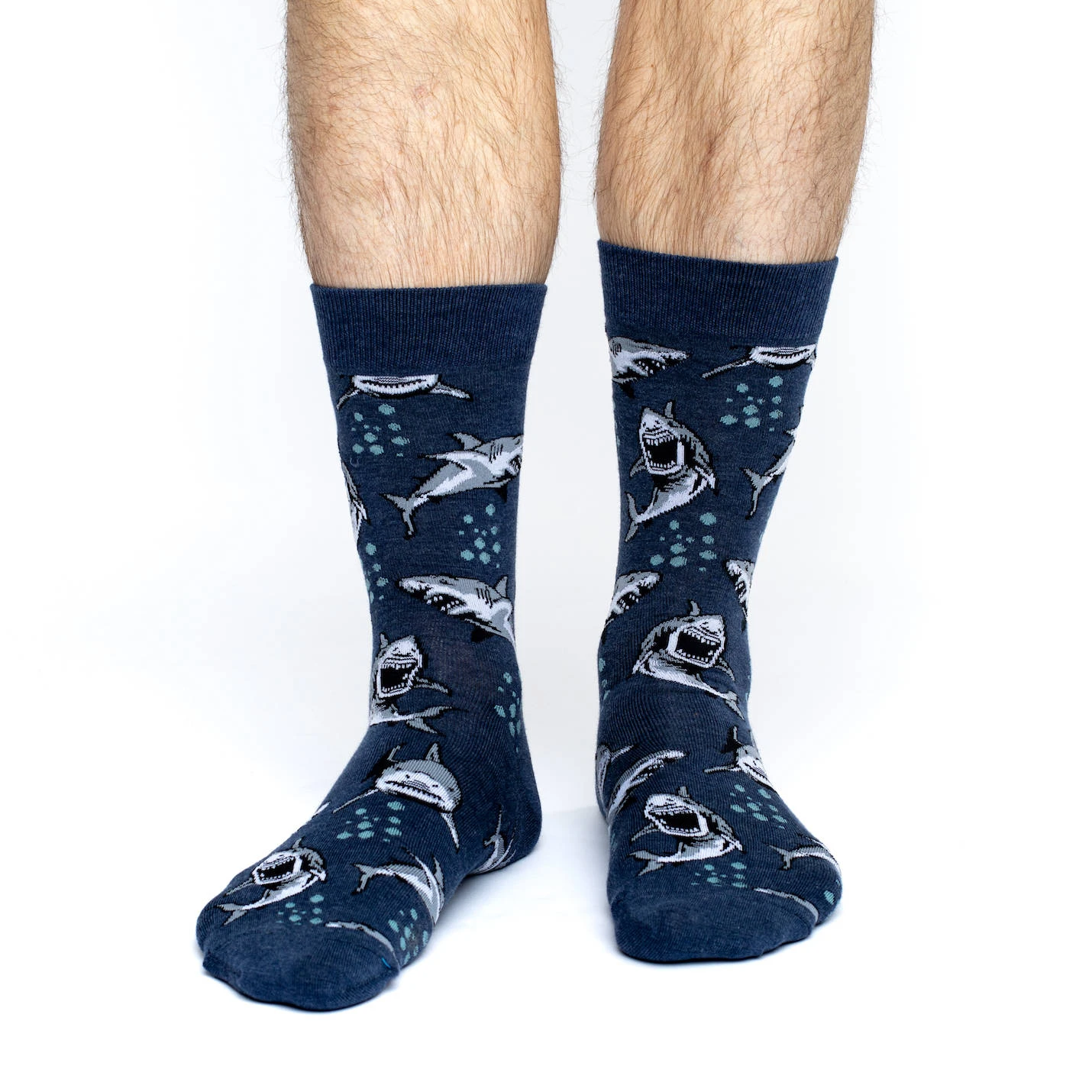 Men's Shark Attack Socks 2 Men's Shark Attack Socks - Image 2
