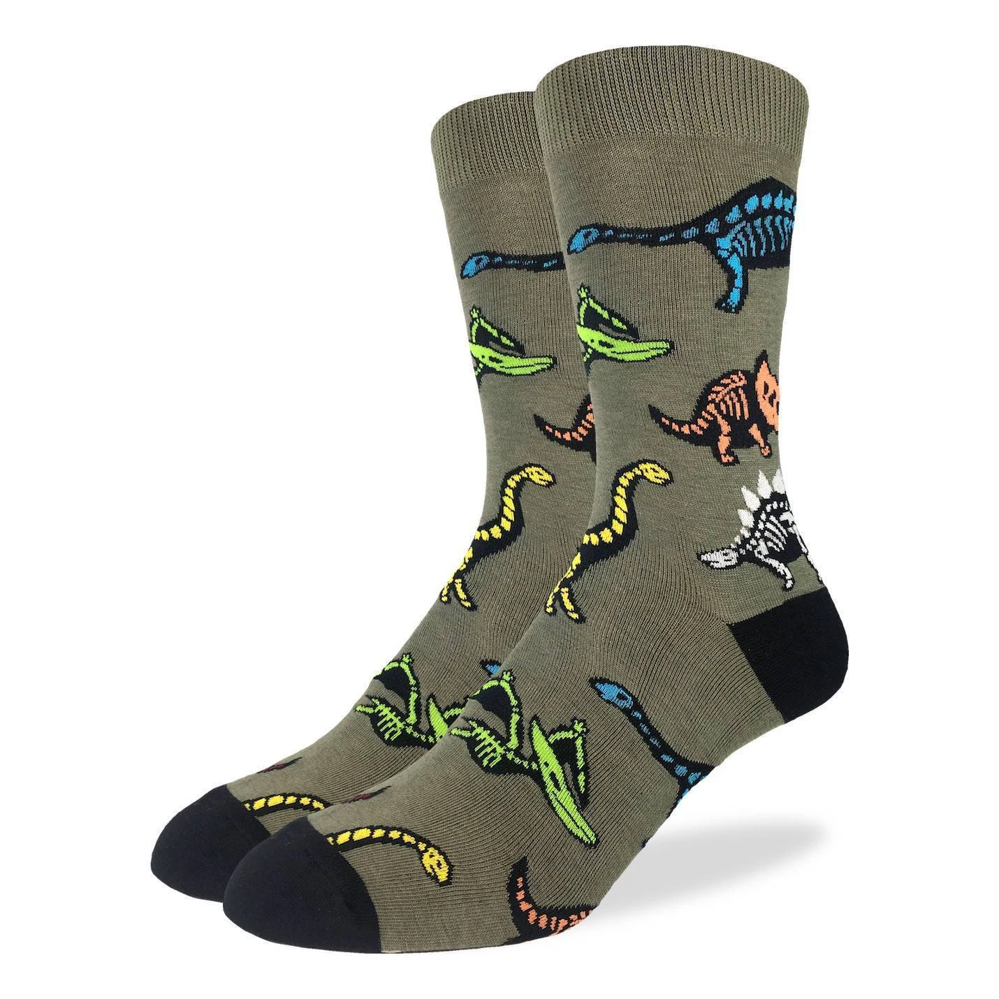 Men's Dinosaur Skeletons Socks 1 Men's Dinosaur Skeletons Socks