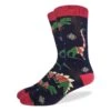 Men's Big & Tall Christmas Sweater Dinosaur Socks