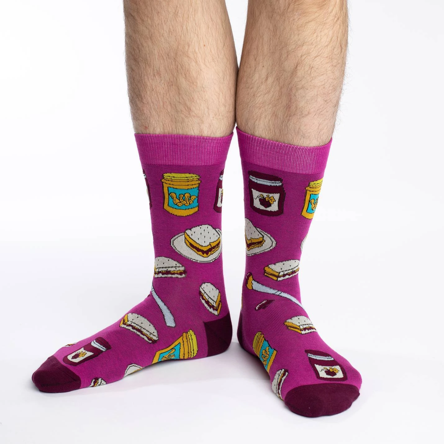 Men's Peanut Butter & Jam Socks 2 Men's Peanut Butter & Jam Socks - Image 2