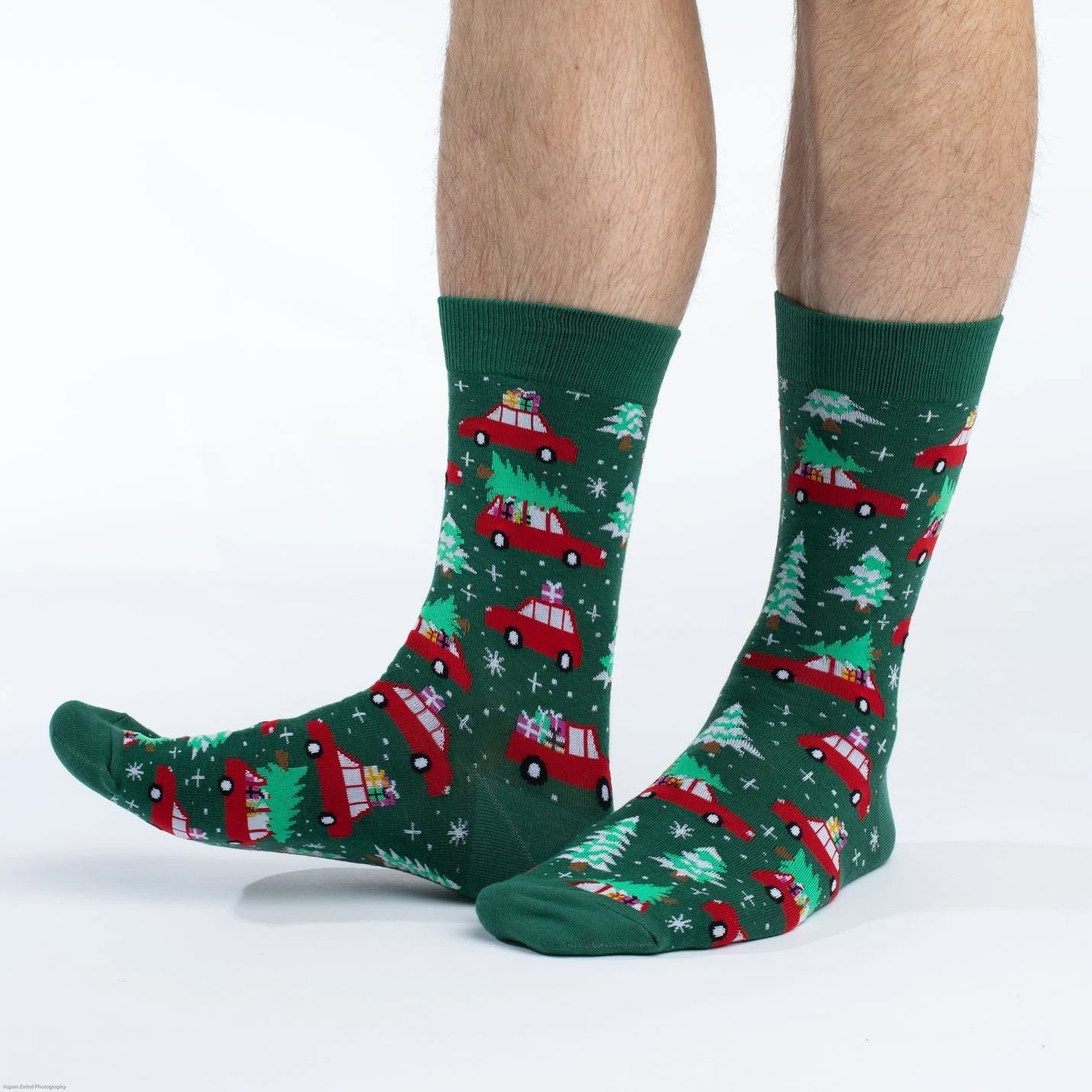 Men's Christmas Tree Socks 2 Men's Christmas Tree Socks - Image 2