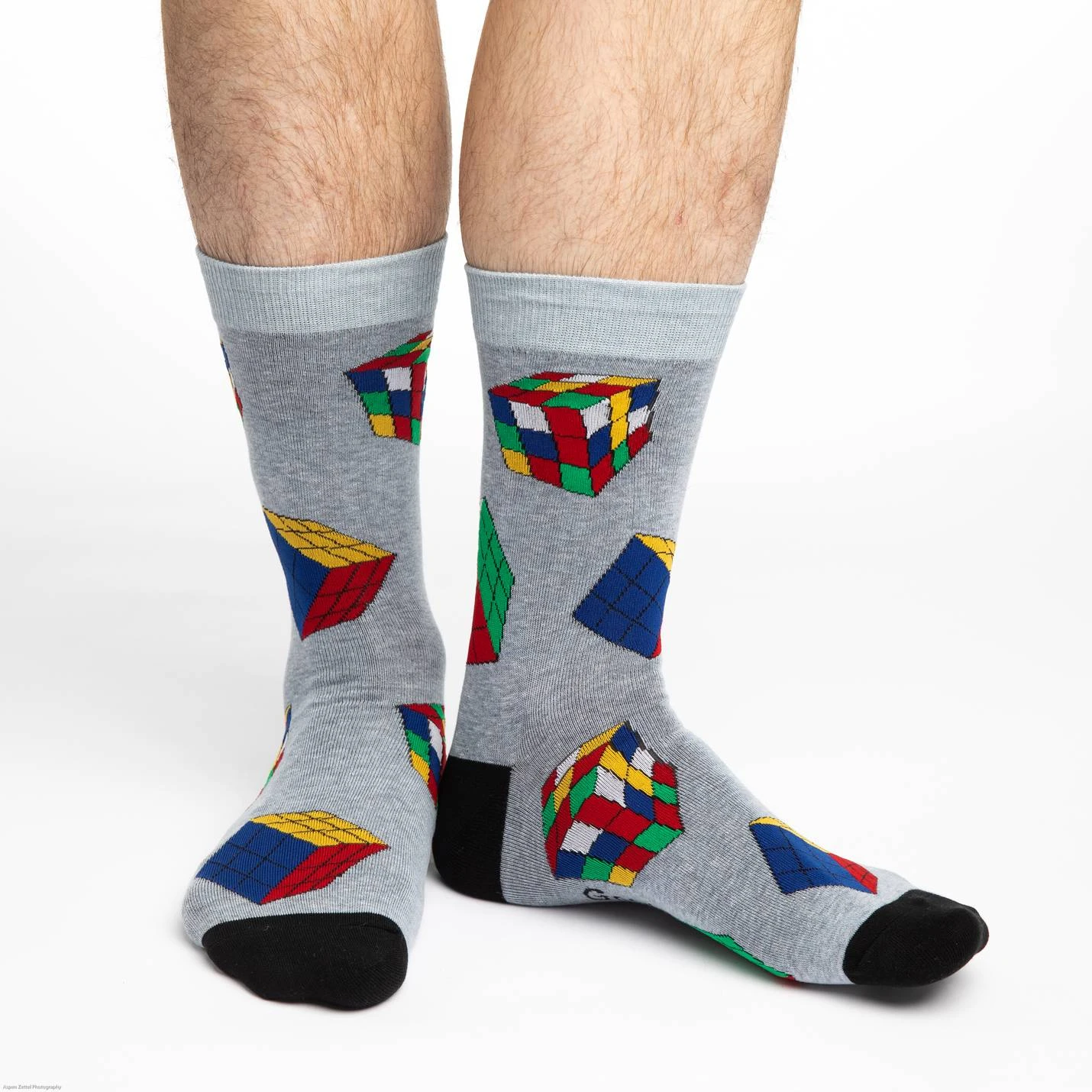 Men's Rubik's Cubes Socks 2 Men's Rubik's Cubes Socks - Image 2