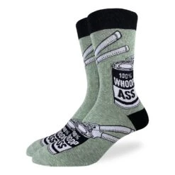 Men's A Can Of Whoopass Socks