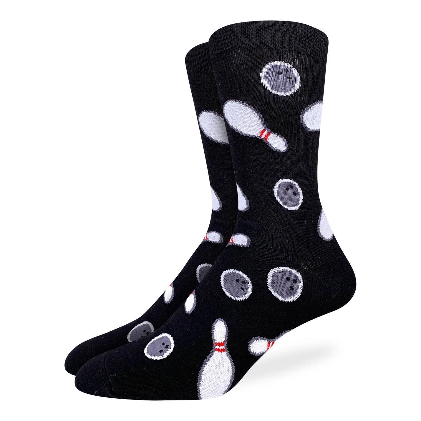 Men's Bowling, Black Socks 1 Men's Bowling, Black Socks