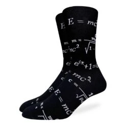 Men's Big & Tall Math Equations Socks
