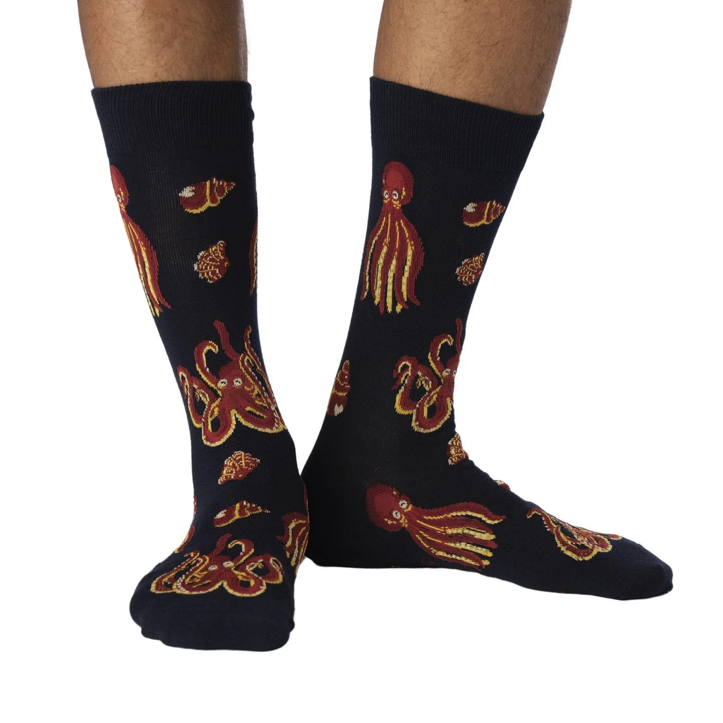 Men's Big & Tall Octopus Socks 2 Men's Big & Tall Octopus Socks - Image 2