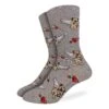 Men's Cupid Pugs Valentine's Day Socks