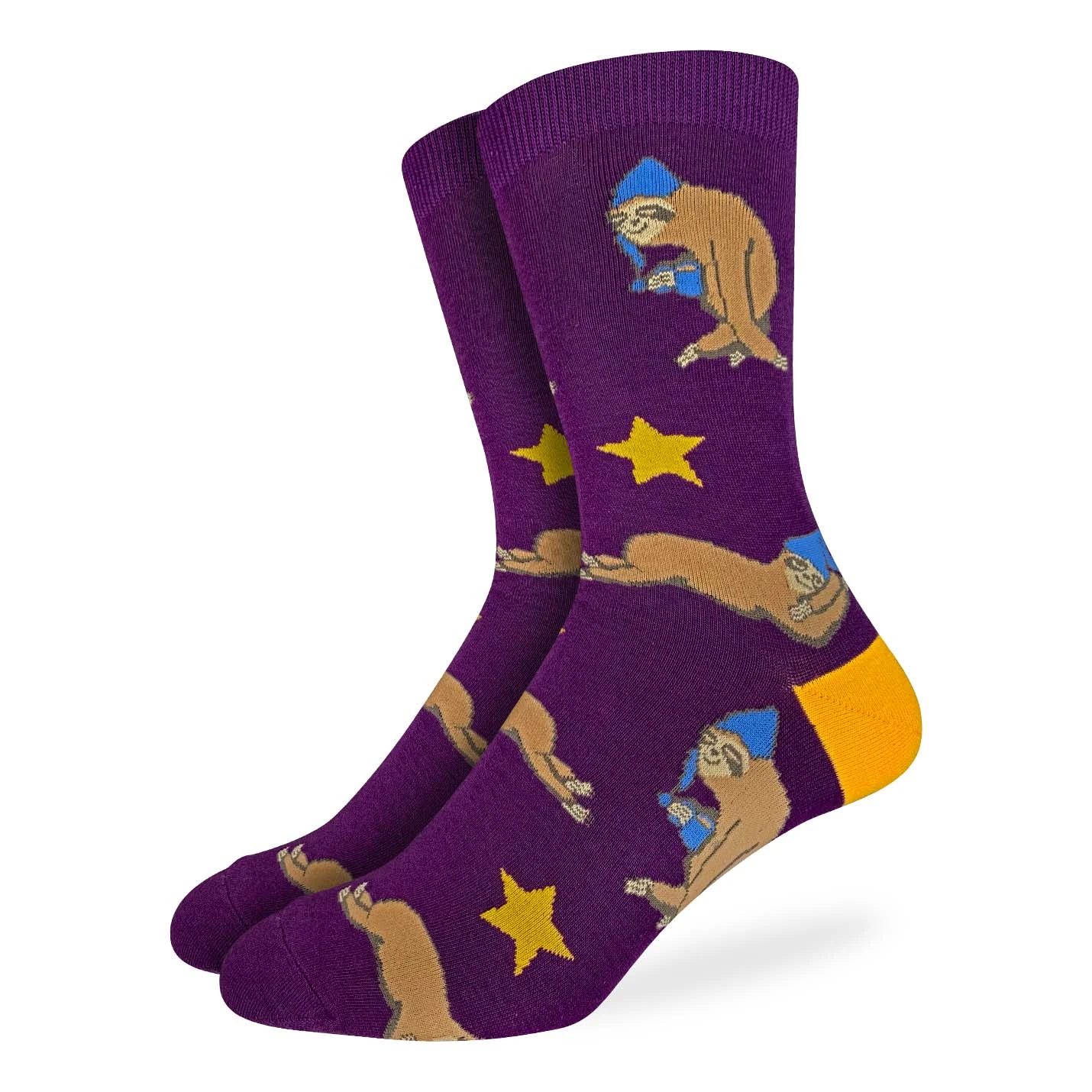 Men's Sleepy Sloths Socks 1 Men's Sleepy Sloths Socks