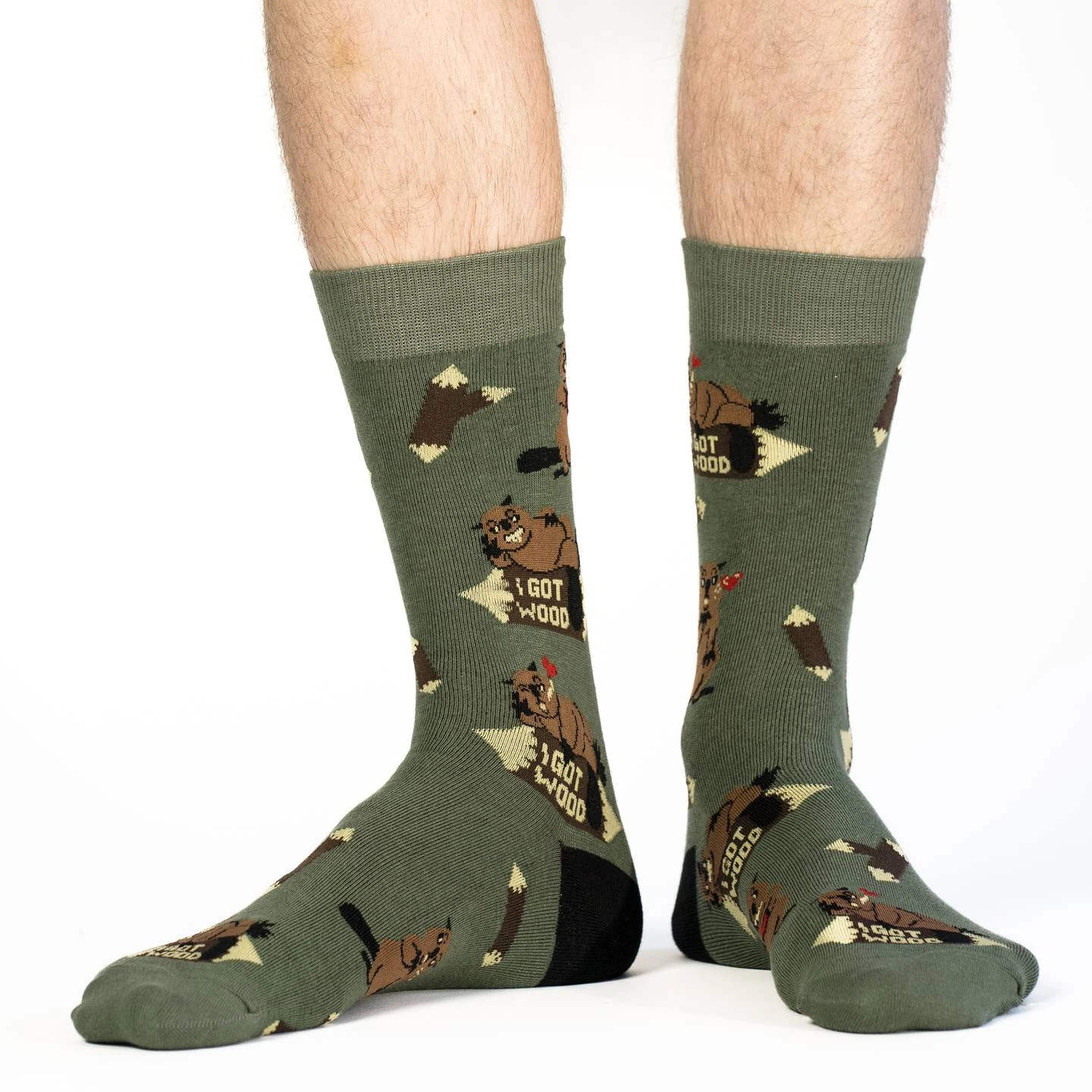 Men's Big & Tall I Got Wood Socks 2 Men's Big & Tall I Got Wood Socks - Image 2