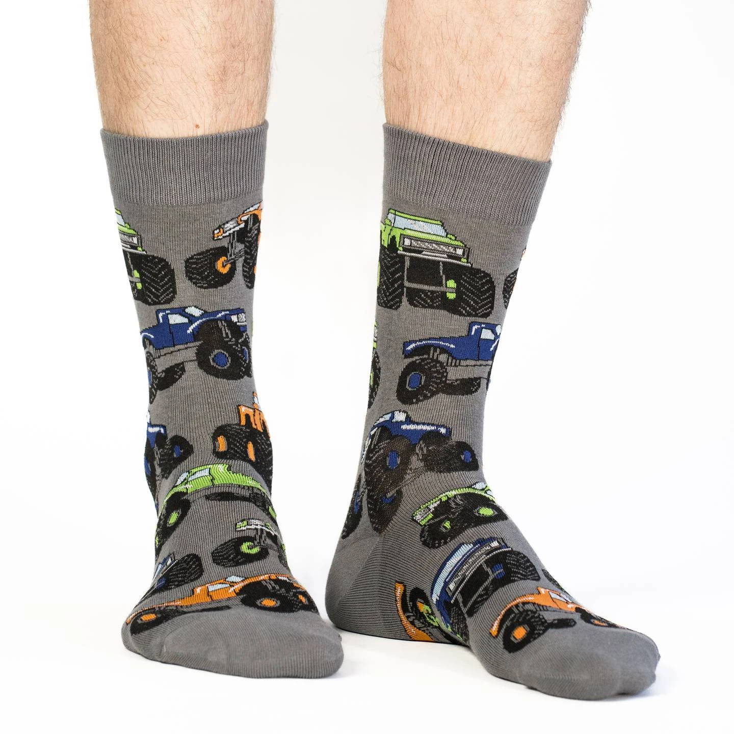 Men's Monster Trucks Socks 2 Men's Monster Trucks Socks - Image 2