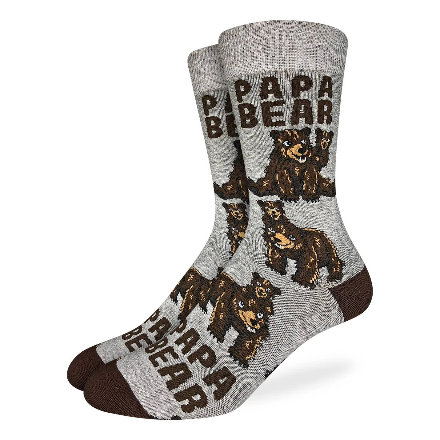 Men's Big & Tall Papa Bear Socks 1 Men's Big & Tall Papa Bear Socks