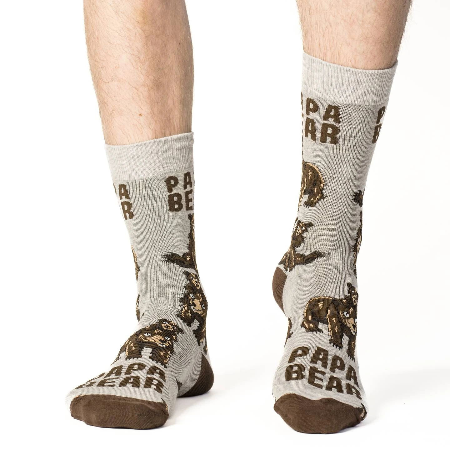 Men's Big & Tall Papa Bear Socks 2 Men's Big & Tall Papa Bear Socks - Image 2