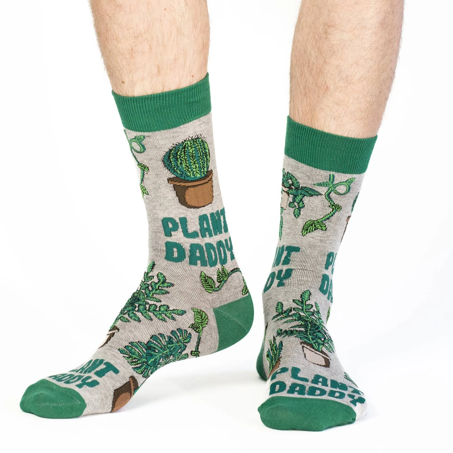 Men's Big & Tall Plant Daddy Socks 2 Men's Big & Tall Plant Daddy Socks - Image 2