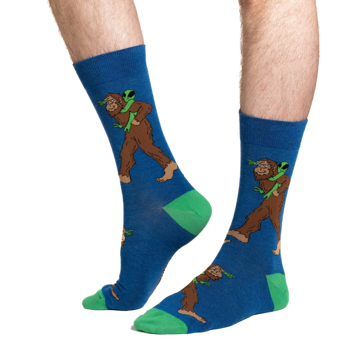 Men's Bigfoot & Aliens Socks 2 Men's Bigfoot & Aliens Socks - Image 2