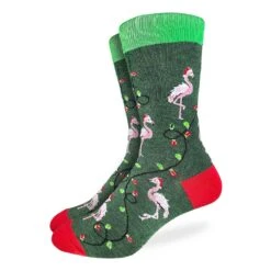 Men's Christmas Flamingos Socks