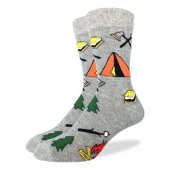Men's Big & Tall Camping Socks