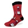 Men's Big & Tall Ketchup Socks