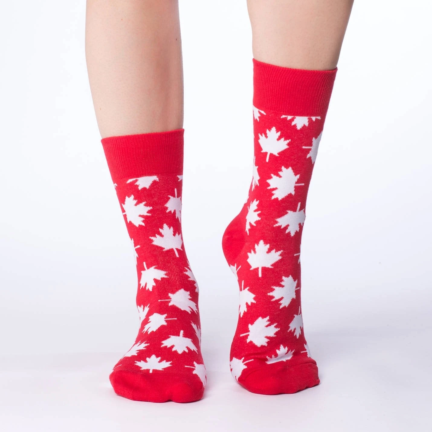 Women's Canada Maple Leaf Socks 2 Women's Canada Maple Leaf Socks - Image 2