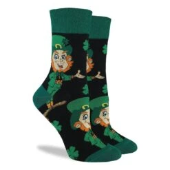 Women's Saint Patrick's Day Leprechaun Socks