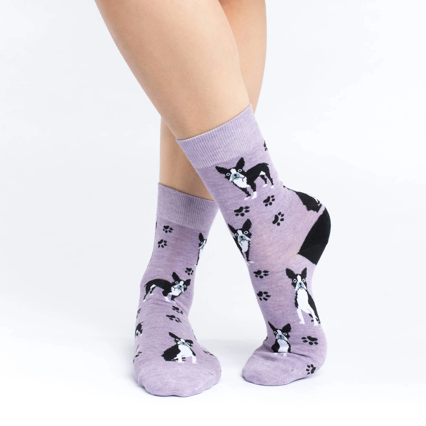 Women's Boston Terrier Socks 2 Women's Boston Terrier Socks - Image 2