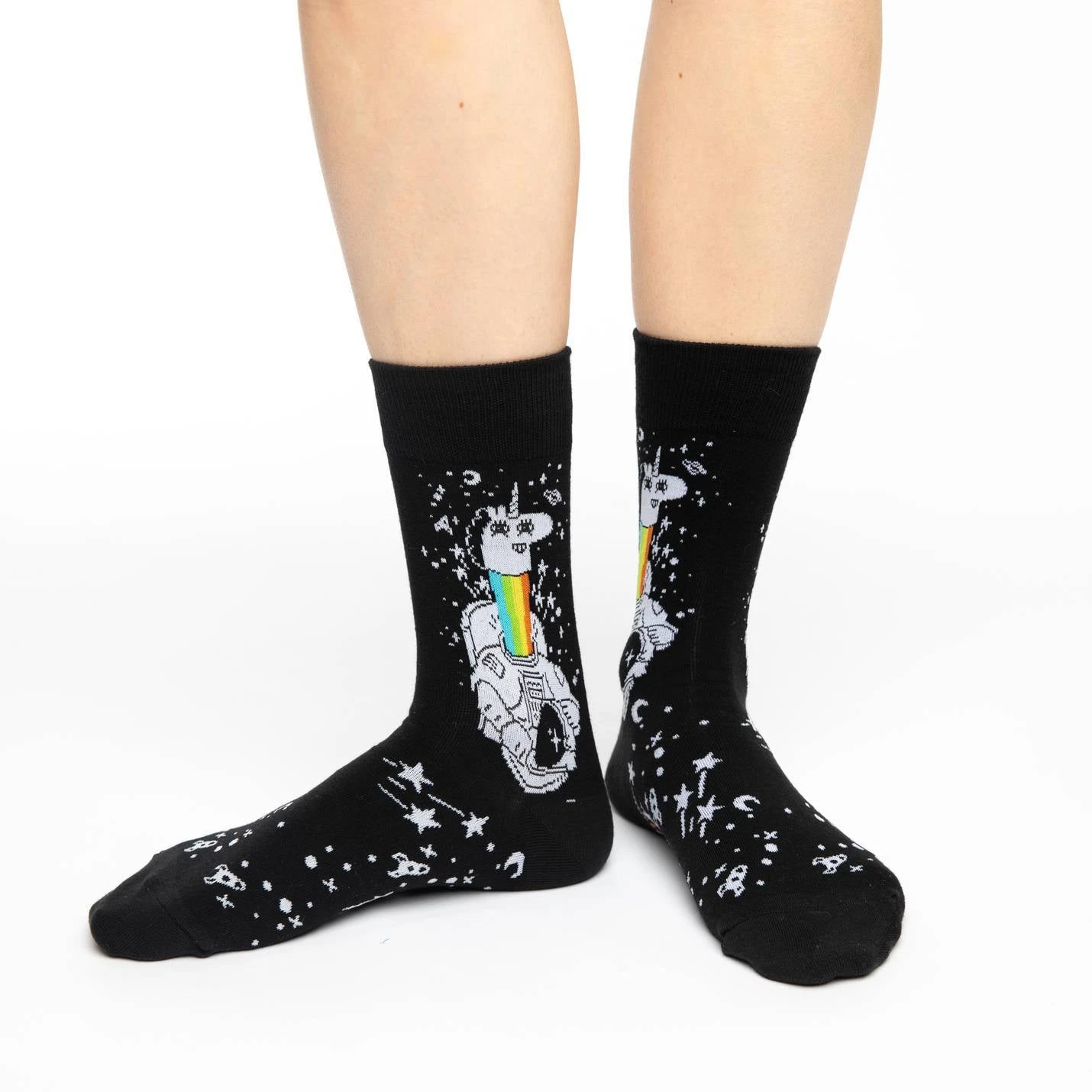 Women's Astronaut Unicorn Socks 2 Women's Astronaut Unicorn Socks - Image 2