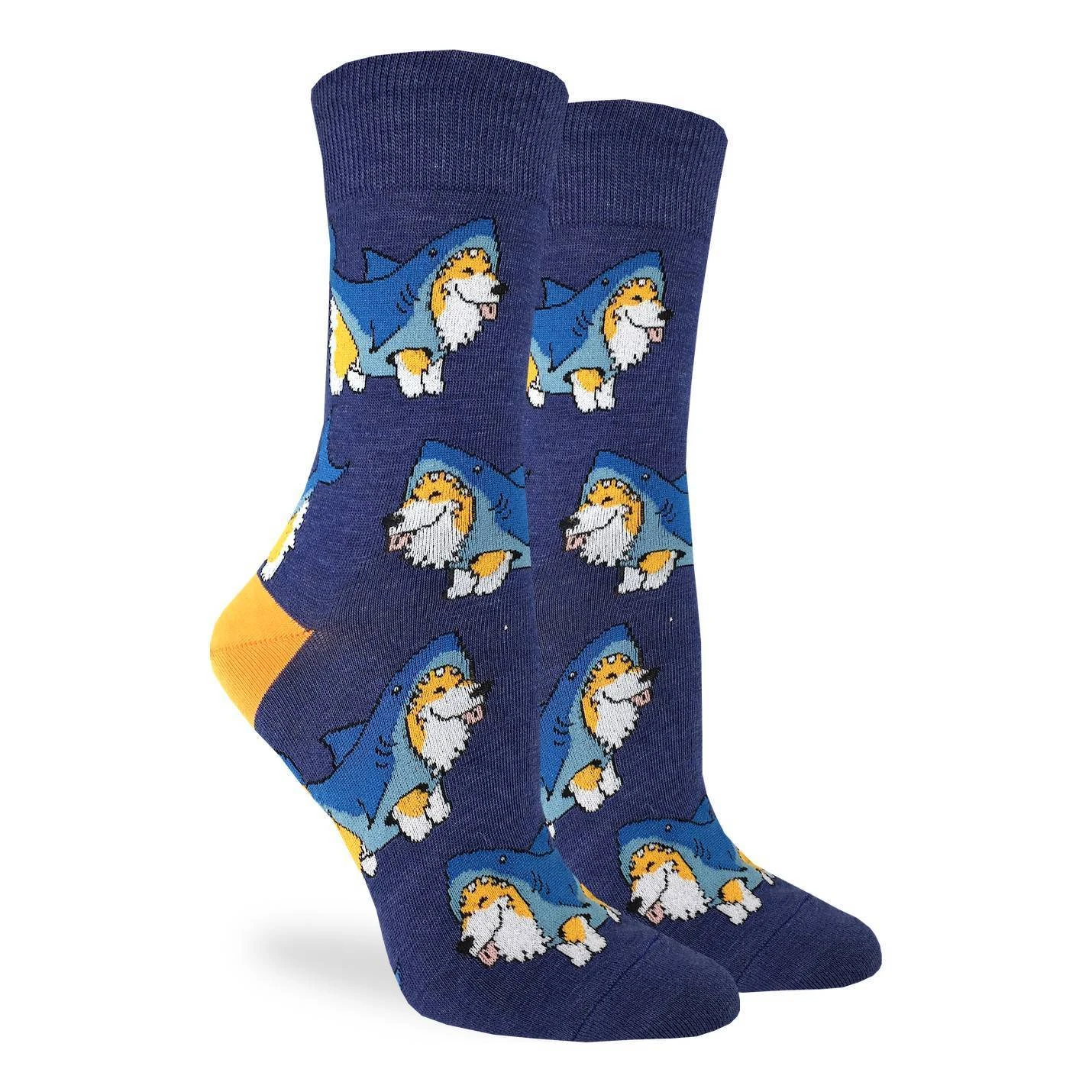 Women's Corgi Sharks Socks 1 Women's Corgi Sharks Socks