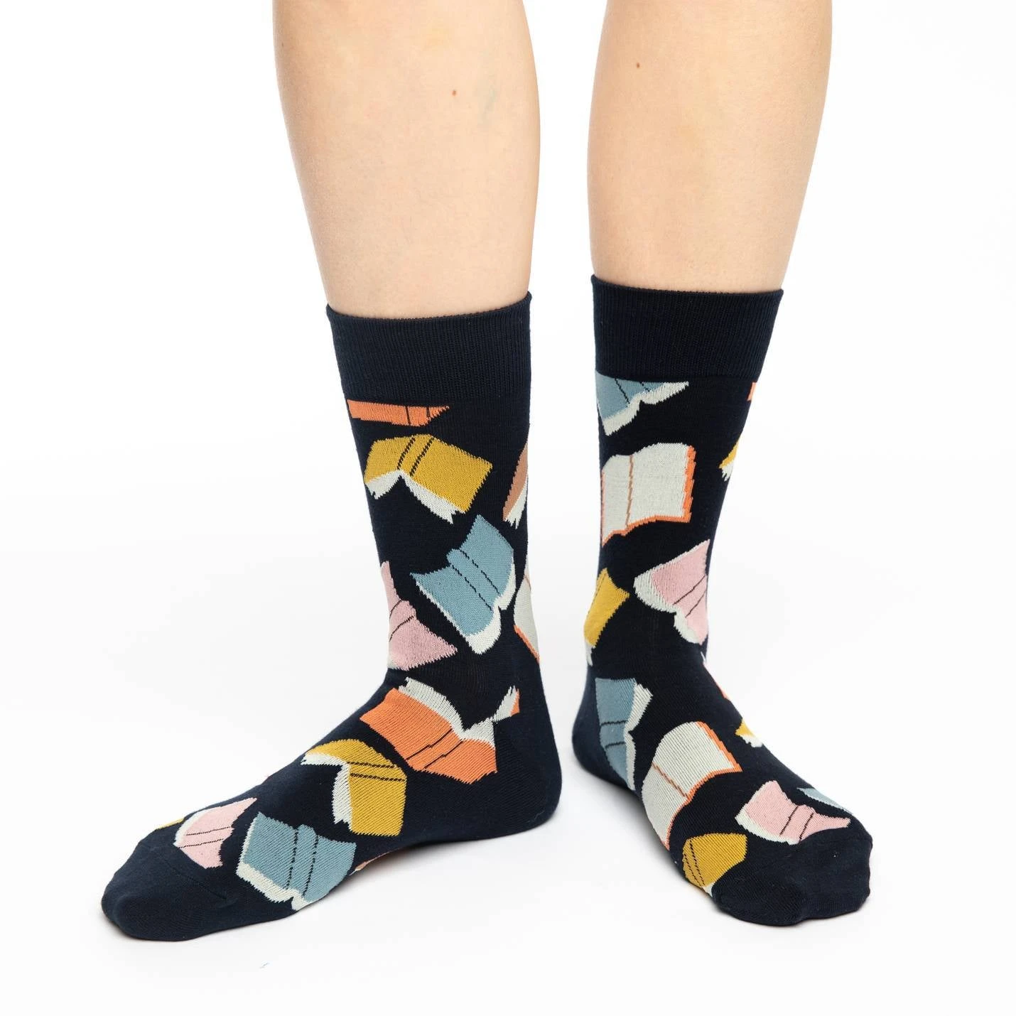 Women's Flying Books Socks 2 Women's Flying Books Socks - Image 2