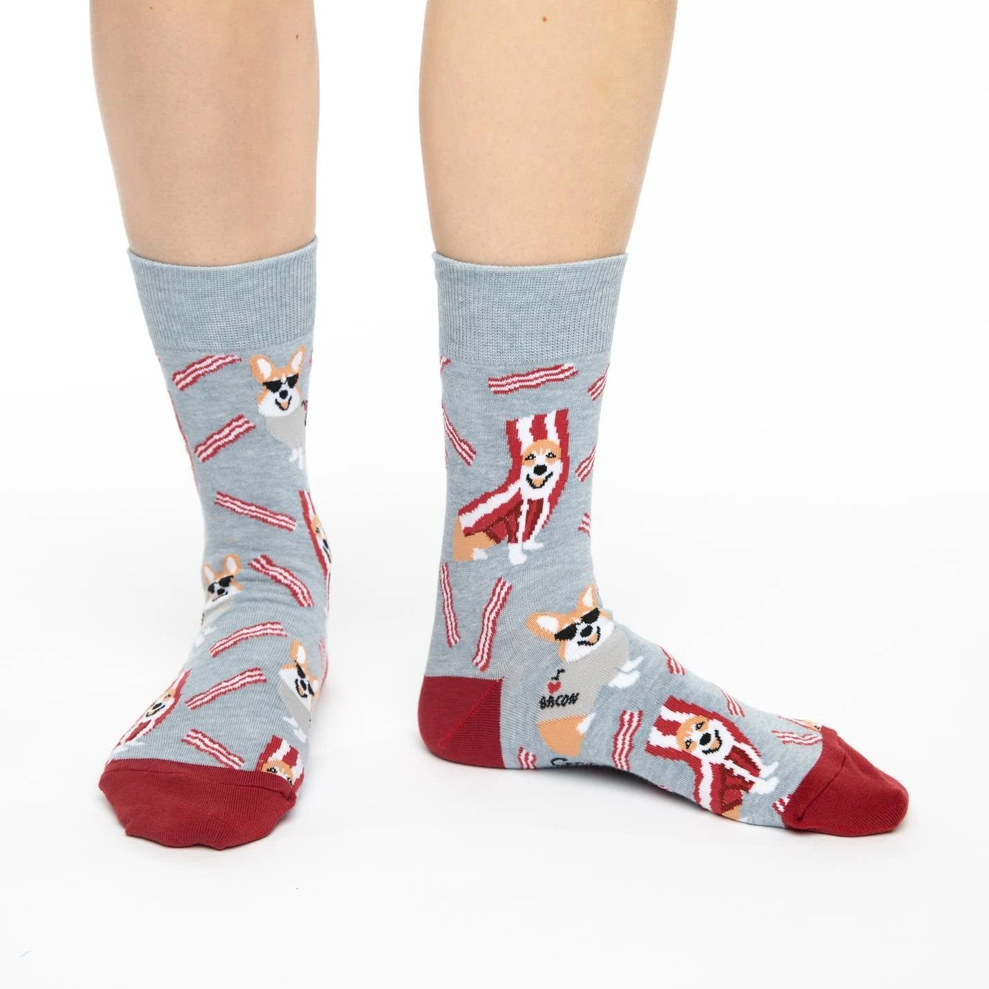 Women's Corgi Bacon Socks 2 Women's Corgi Bacon Socks - Image 2