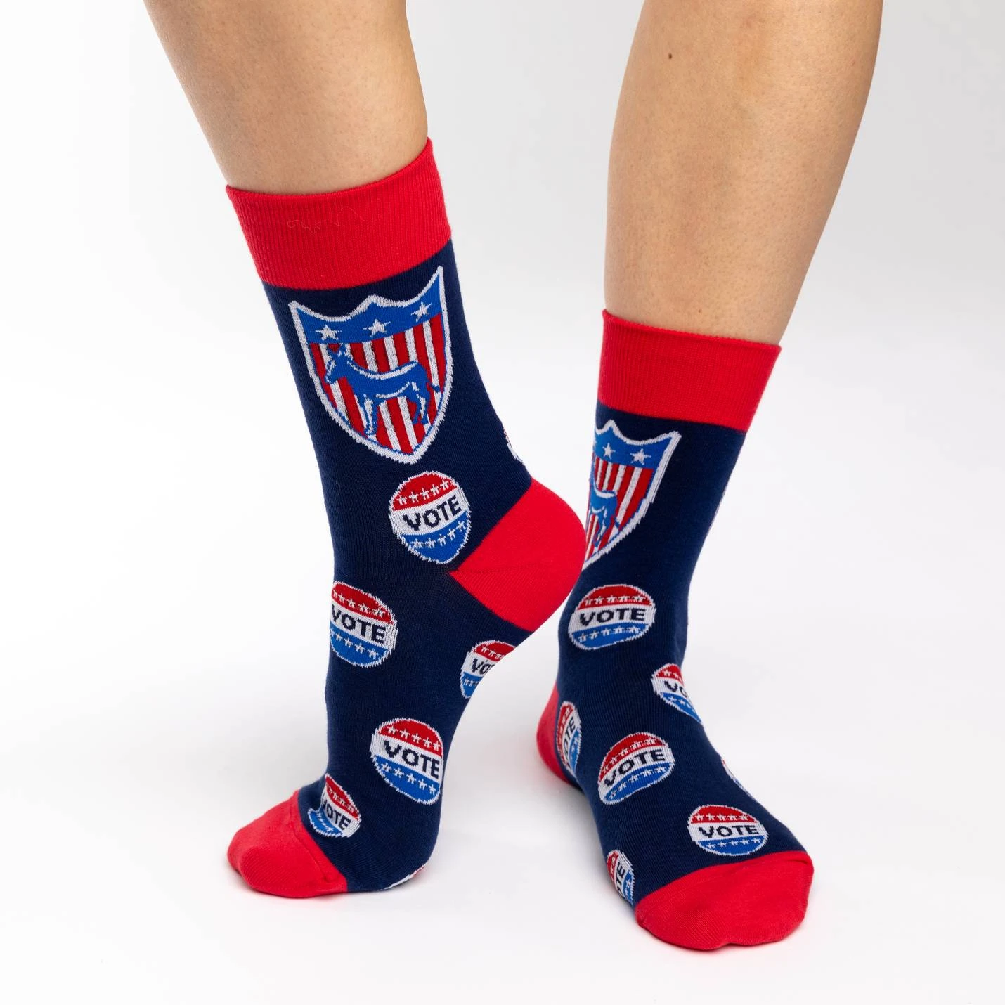 Women's Vote Democrat Socks 2 Women's Vote Democrat Socks - Image 2