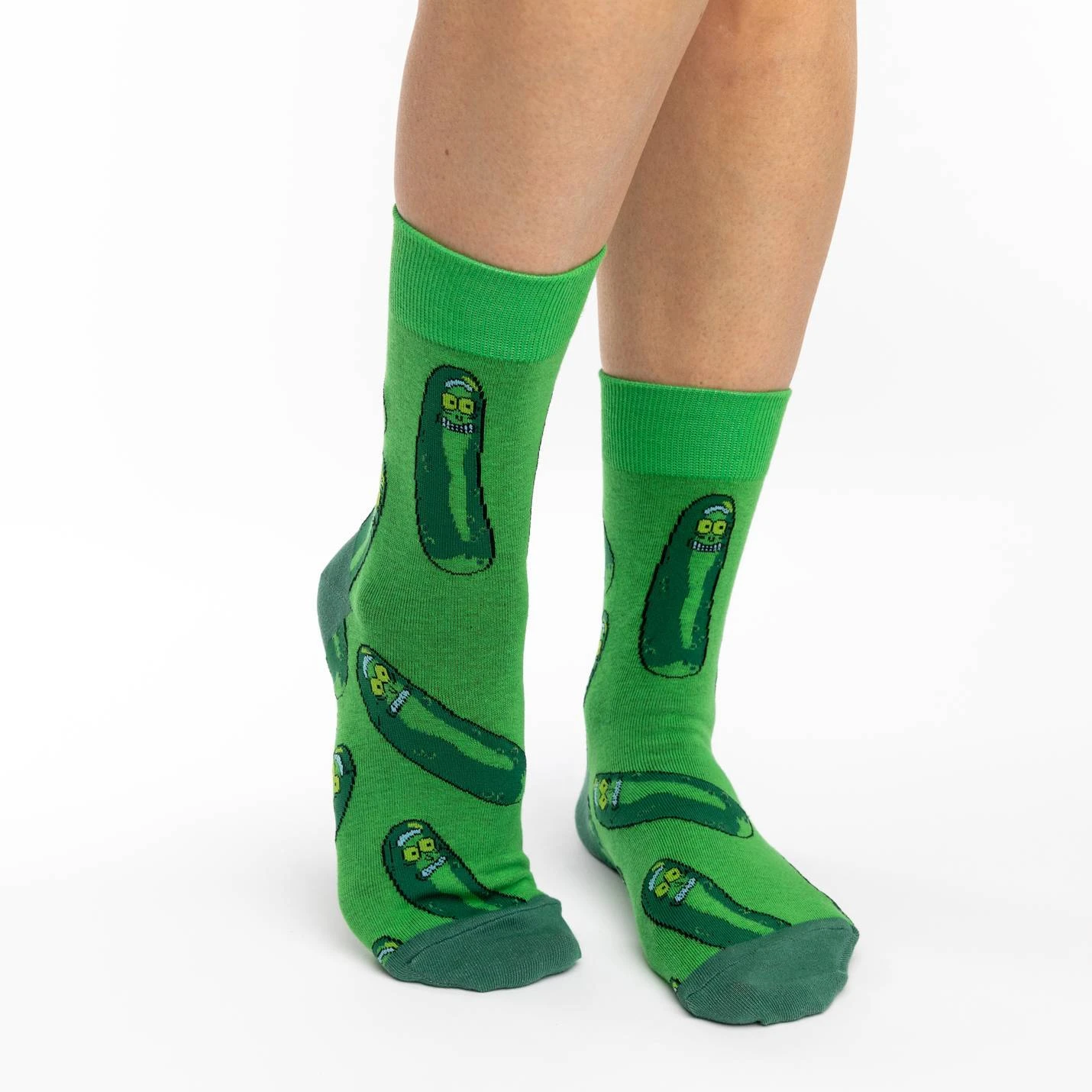 Women's Rick And Morty, Pickle Rick Socks 2 Women's Rick And Morty, Pickle Rick Socks - Image 2
