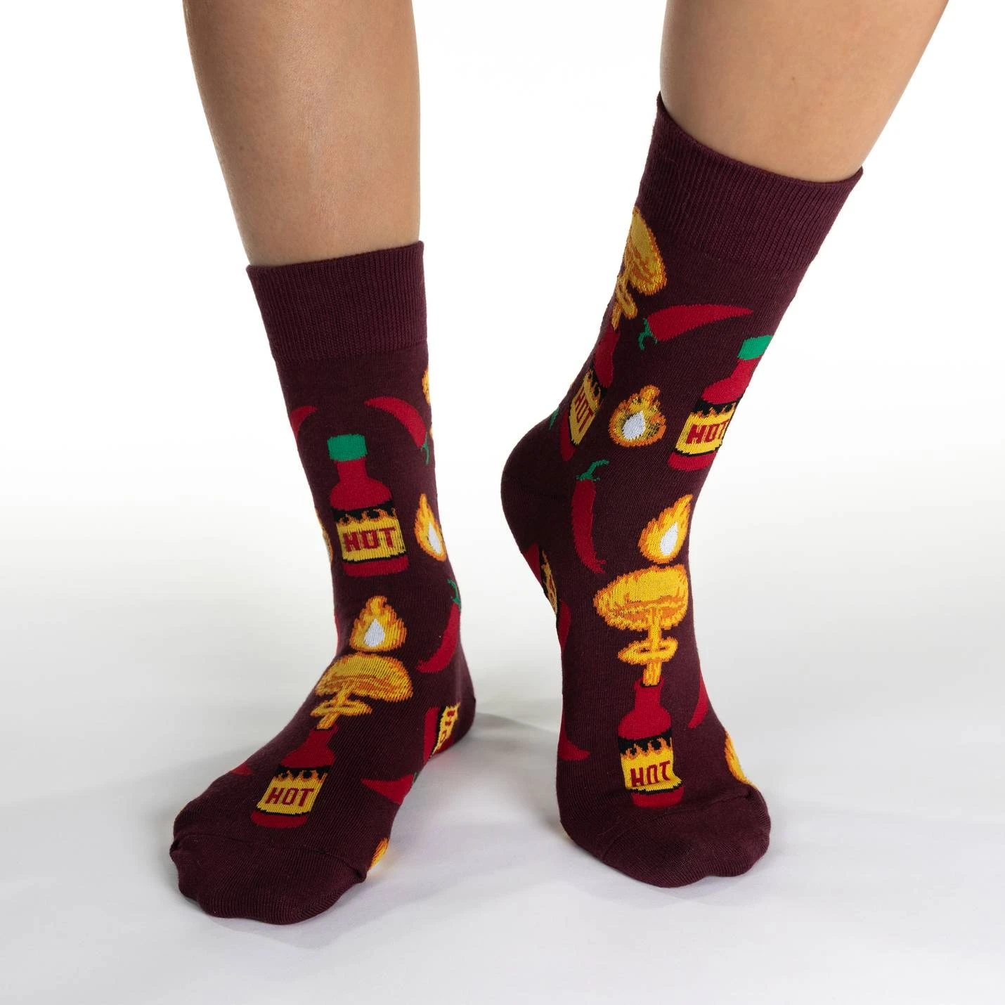 Women's Hot Sauce Socks 2 Women's Hot Sauce Socks - Image 2