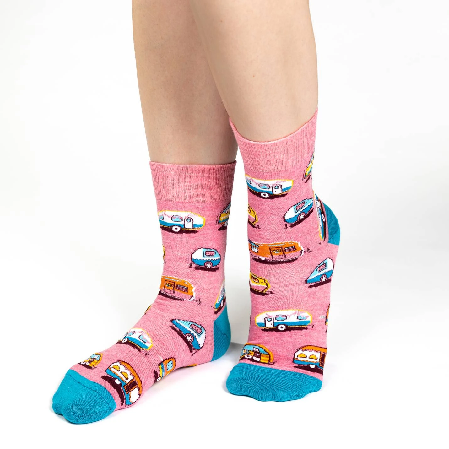 Women's Happy Camper Socks 2 Women's Happy Camper Socks - Image 2