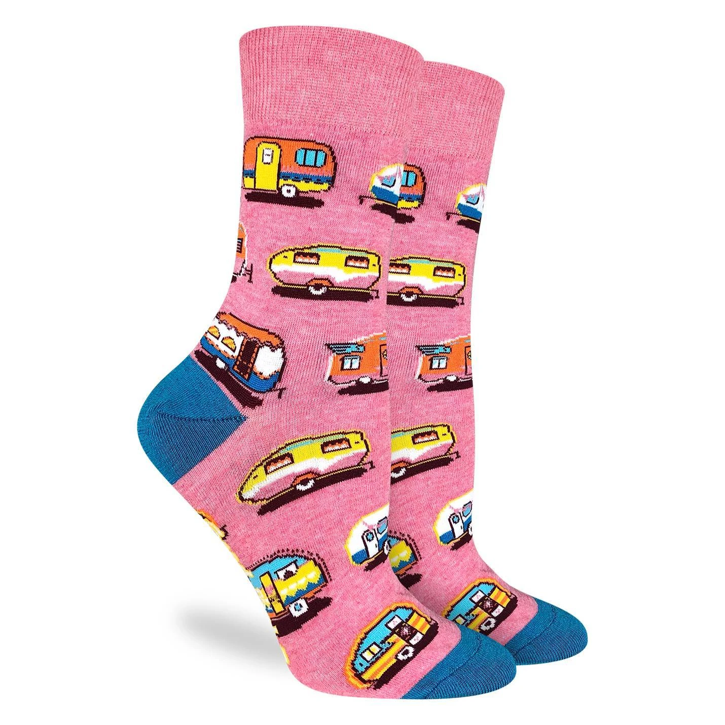 Women's Happy Camper Socks 1 Women's Happy Camper Socks