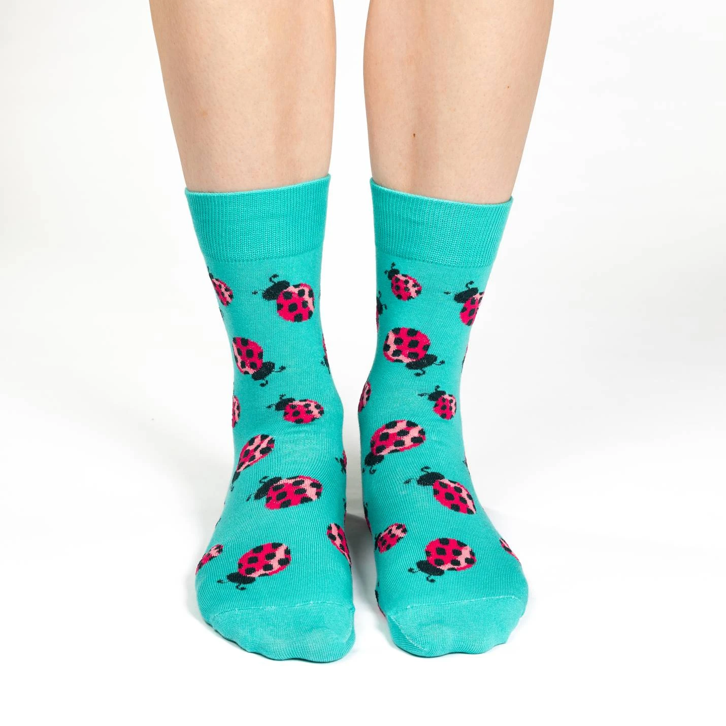 Women's Ladybugs Socks 2 Women's Ladybugs Socks - Image 2