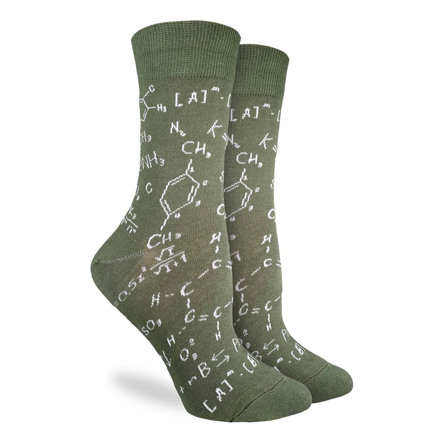Women's Chemistry Formulas Socks 1 Women's Chemistry Formulas Socks
