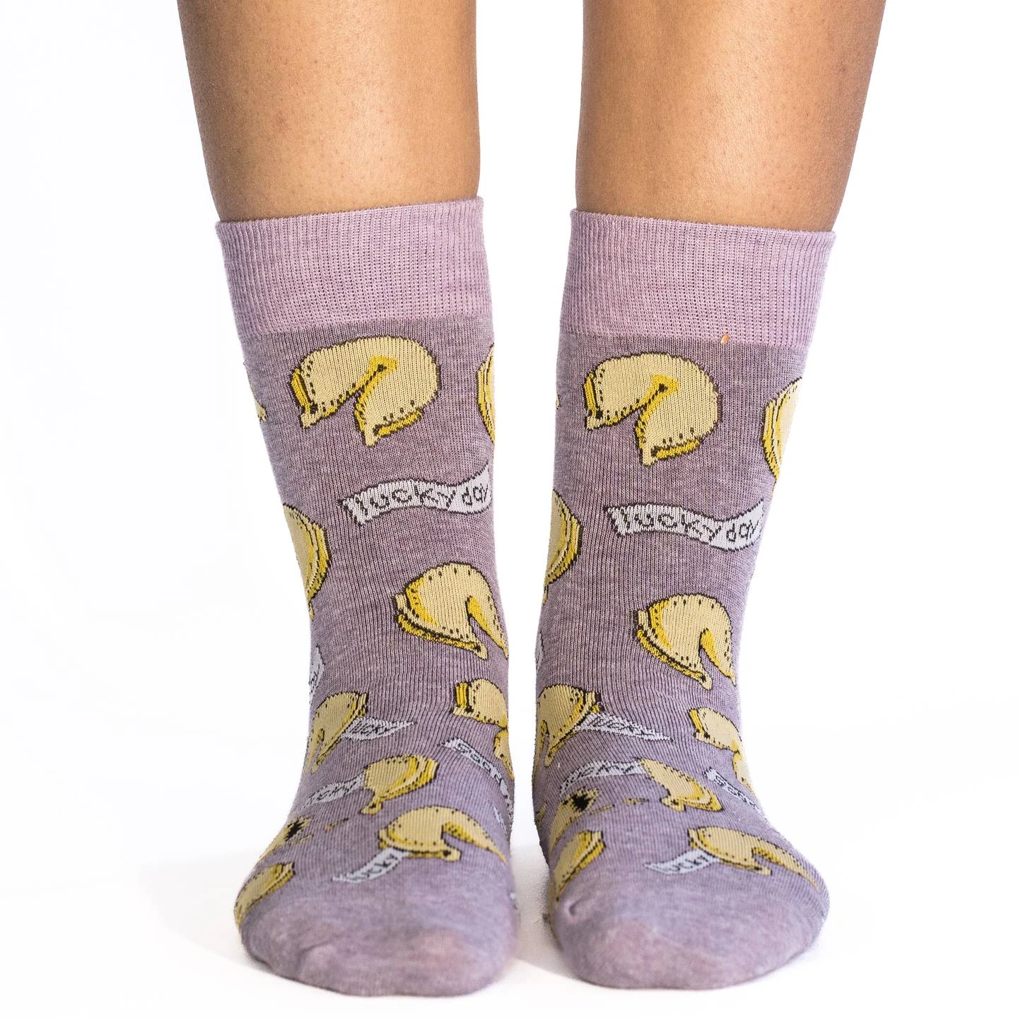 Women's Fortune Cookies Socks 2 Women's Fortune Cookies Socks - Image 2