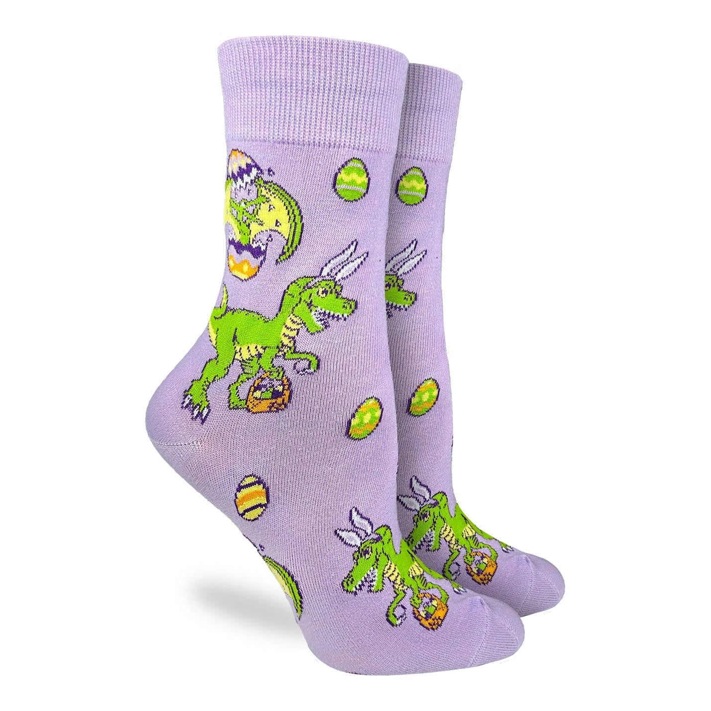 Women's Easter Dinosaur Socks 1 Women's Easter Dinosaur Socks