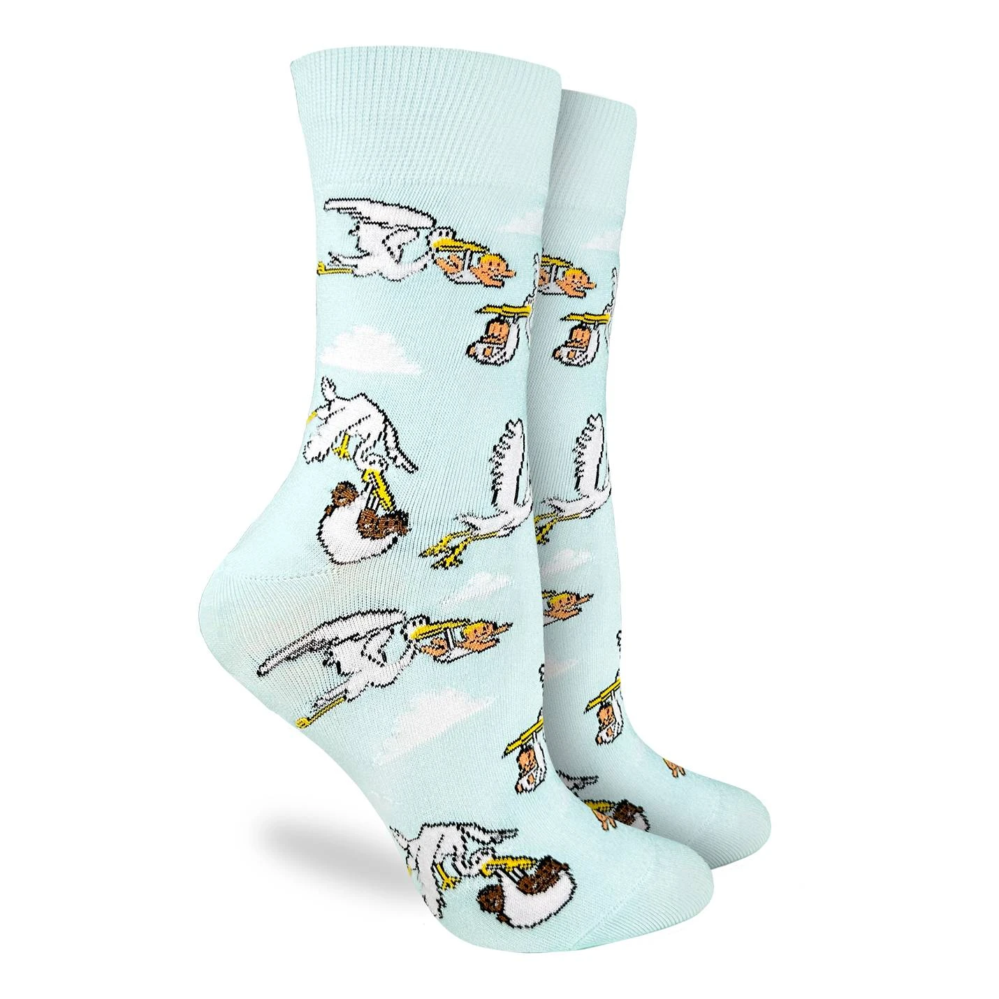 Women's Storks And Babies Socks 1 Women's Storks And Babies Socks