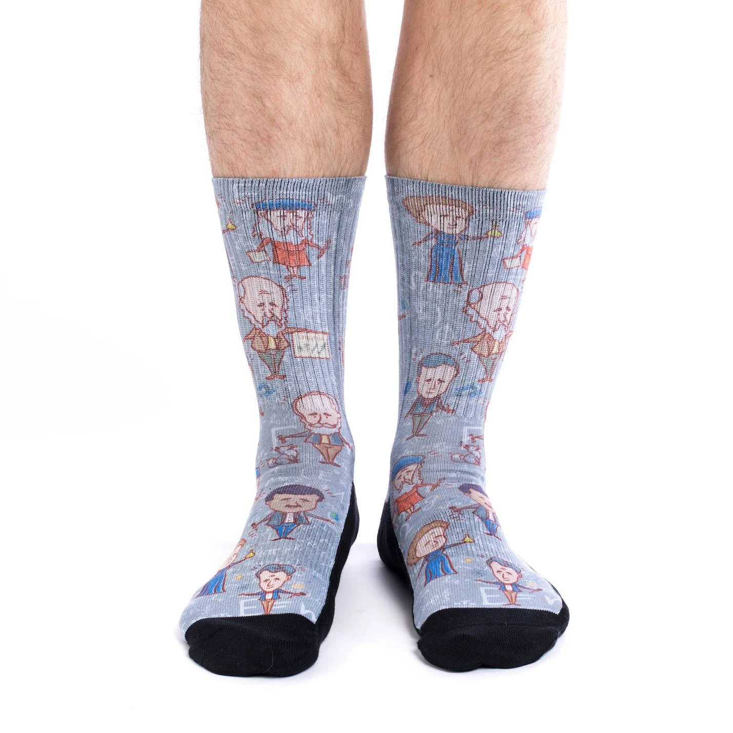 Men's Famous Scientist Socks 2 Men's Famous Scientist Socks - Image 2