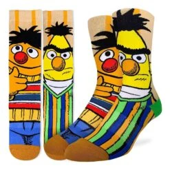 Men's Sesame Street, Bert And Ernie Socks