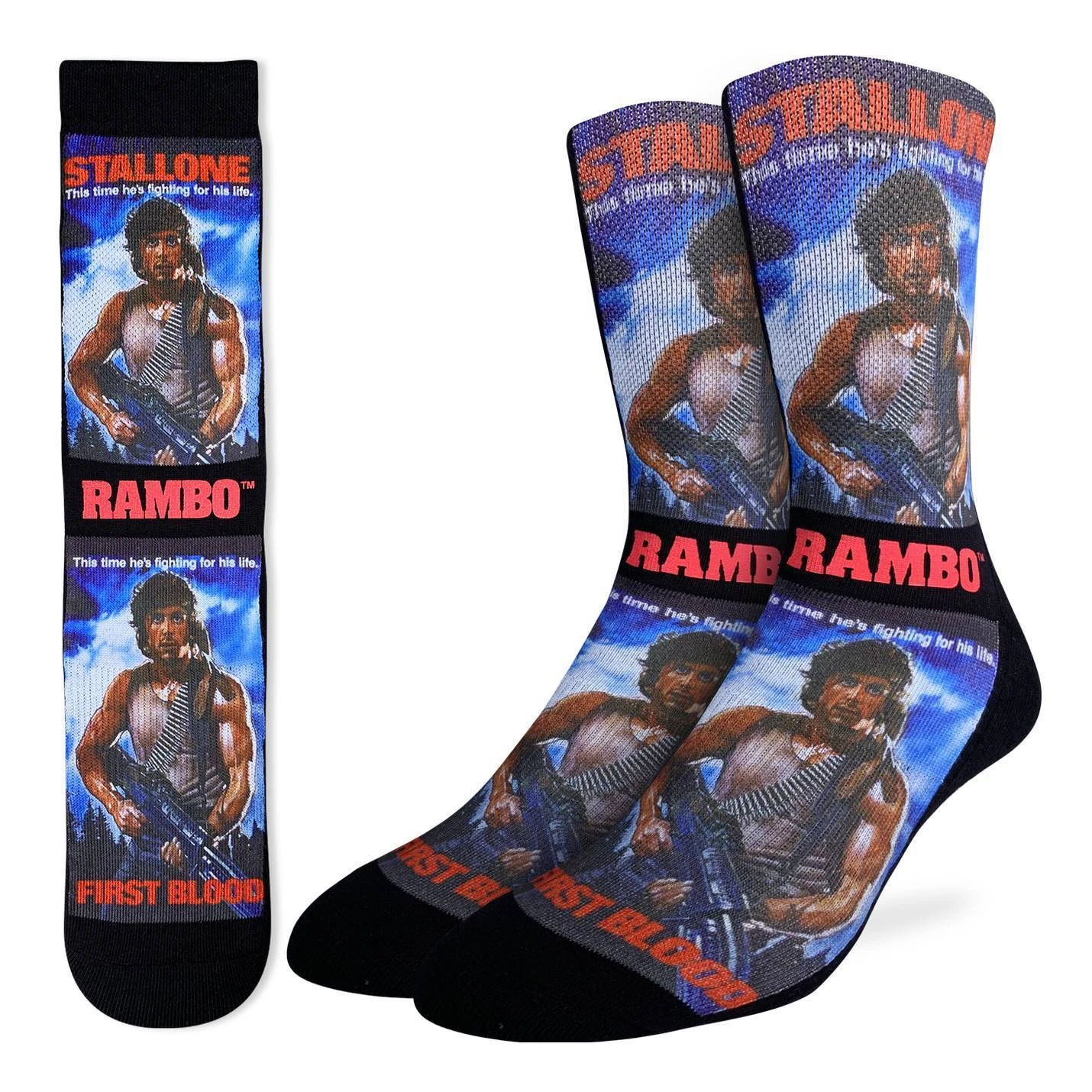 Men's Rambo, First Blood Socks 1 Men's Rambo, First Blood Socks