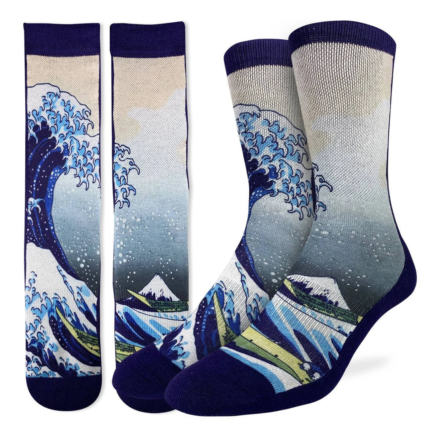 Men's The Great Wave Off Kanagawa Socks 1 Men's The Great Wave Off Kanagawa Socks