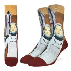 Men's Elon Musk On Mars Socks